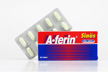 A-FERIN SINUS 500/30/1,25 MG FILM KAPLI TABLET (20 TABLET)