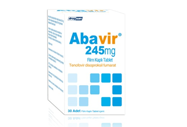 ABAVIR 245 MG 30 FILM KAPLI TABLET