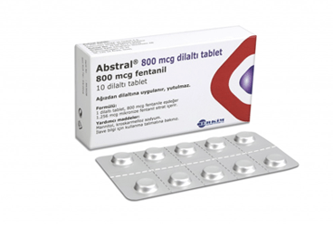 ABSTRAL 800 MCG 10 DILALTI TABLET