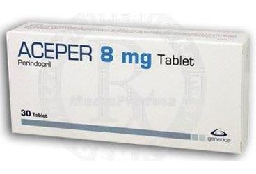 ACEPER 8 MG 30 TABLET