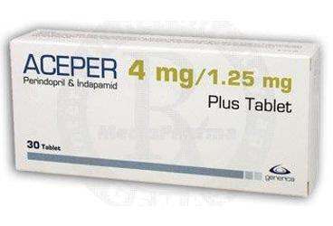 ACEPER PLUS 4 MG/1,25 MG 30 TABLET