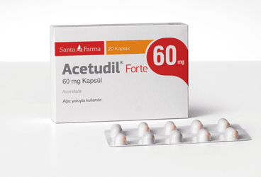 ACETUDIL  FORTE 60 MG KAPSUL (20 KAPSUL)