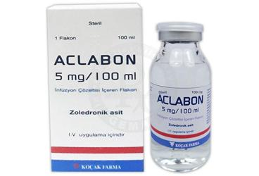 ACLABON 5MG/100 ML IV INFUZYON COZELTISI ICEREN 1 FLAKON