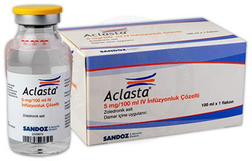 ACLASTA 5 MG/100 ML IV INFUZYON COZELTISI