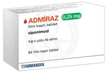 ADMIRAZ 0,25 MG FILM KAPLI TABLET (84 TABLET)