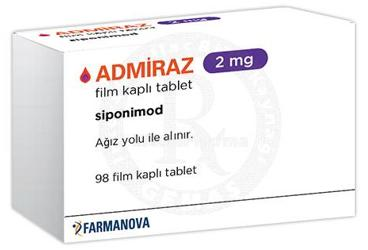 ADMIRAZ 2 MG FILM KAPLI TABLET (98 TABLET)