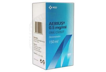 AERIUS 0,5 MG/ML 150 ML ORAL COZELTI