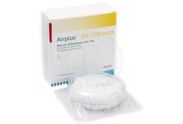 AIRPLUS 50/100 MCG DISCAIR INHALASYON ICIN TOZ 60 DOZ