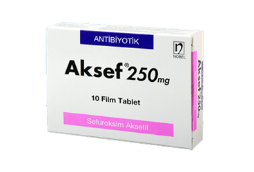 AKSEF 250 MG 10 FILM TABLET