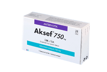 AKSEF 750 MG IM/IV ENJEKSIYONLUK TOZ 1 FLAKON