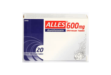 ALLES 600 MG 20 EFERVESAN TABLET