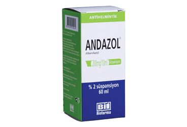 ANDAZOL 200 MG/10 ML SUSPANSIYON, 20 ML