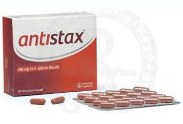 ANTISTAX 180 MG 60 SERT JELATIN KAPSUL