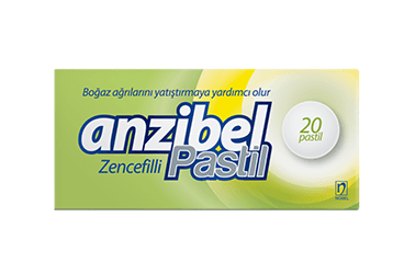 ANZIBEL 5 MG / 4 MG / 3 MG ZENCEFILLI 20  PASTIL