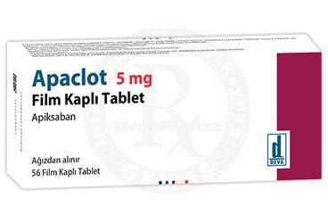 APACLOT 5 MG FILM KAPLI TABLET (56 FILM KAPLI TABLET)