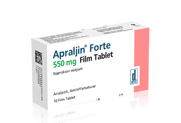 APRALJIN FORTE 550 MG 10 FILM TABLET