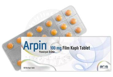ARPIN 100 MG FILM KAPLI TABLET (40 ADET)