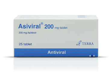 ASIVIRAL 200 MG 25 TABLET