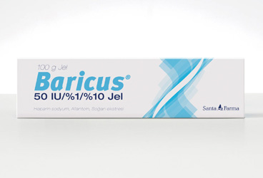 BARICUS 50 IU/%1/%10 JEL (100 G)