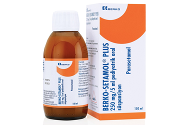 BERKO-SETAMOL PLUS 250 MG/5 ML ORAL SUSPANSIYON (150 ML)