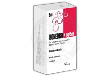 BONEDRO 4 MG/5 ML IV INFUZYON ICIN KONSANTRE COZELTI ICEREN 1 FLAKON