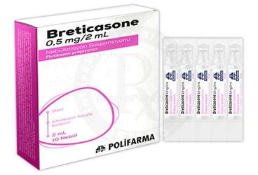 BRETICASONE 0,5 MG/2 ML NEBULIZASYON SUSPANSIYONU