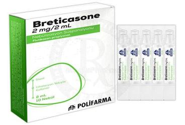 BRETICASONE 2 MG/2 ML NEBULIZASYON SUSPANSIYONU