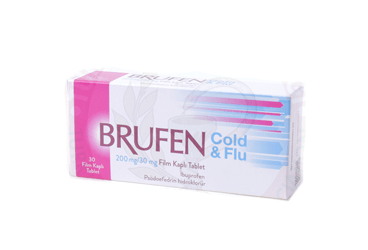BRUFEN COLD & FLU 200 MG/30 MG 30 FILM KAPLI TABLET (30 FILM KAPLI TABLET)
