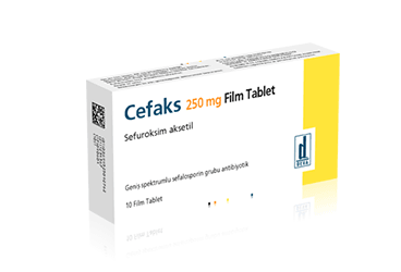 CEFAKS 250 MG 10 FILM TABLET