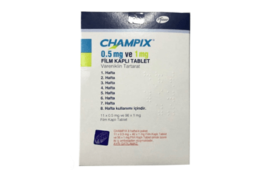 CHAMPIX 0,5 MG 11 + 1 MG 98 FILM KAPLI TABLET
