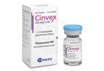 CINVEX 250 MCG/5 ML IV.  ENJEKSIYONLUK COZELTI ICEREN 1 FLAKON