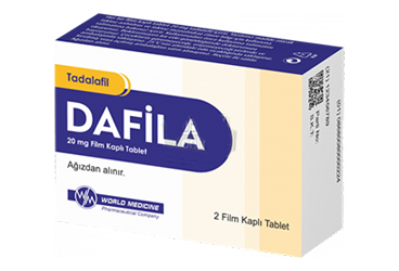 DAFILA 20 MG FILM KAPLI TABLET (2 TABLET)