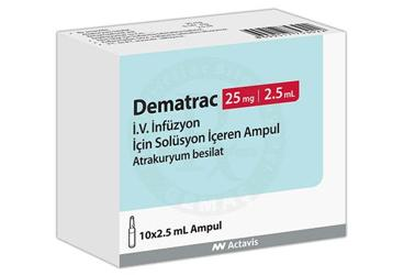 DEMATRAC 25 MG 10 AMPUL