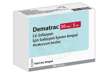 DEMATRAC 50 MG 10 AMPUL