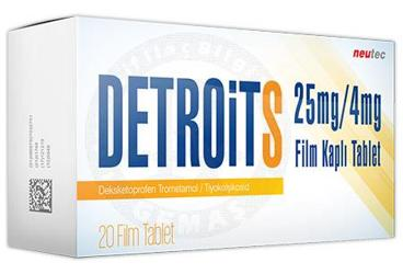 DESTIYO 25MG/4MG 20 FILM KAPLI TABLET