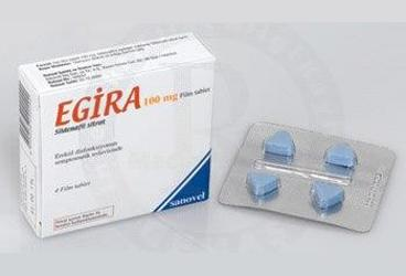 EGIRA 100 MG 4 FILM TABLET