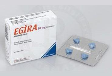 EGIRA 50 MG 4 FILM TABLET