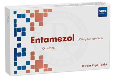 ENTAMEZOL 500 MG FILM KAPLI TABLET (10 TABLET)