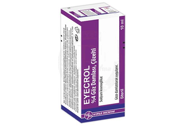EYECROL % 4 GOZ DAMLASI, COZELTI (10 ML, 1 SISE)