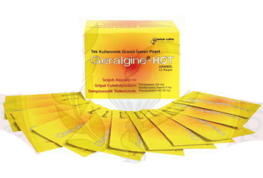 GERALGINE-HOT TEK KULLANIMLIK GRANUL ICEREN 12 POSET