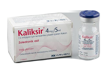 KALIKSIR 4 MG/5 ML IV INFUZYON ICIN KONSANTRE COZELTI ICEREN FLAKON