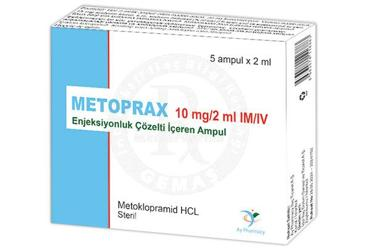 METOPRAX 10 MG/2 ML IM/IV ENJ. COZ. ICEREN 5 AMPUL