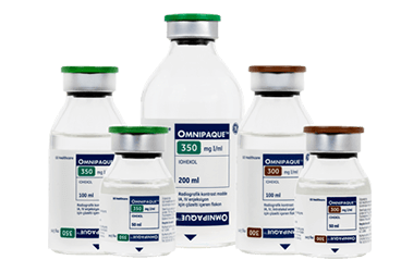 OMNIPAQUE 350 MG/200 ML 1 FLAKON