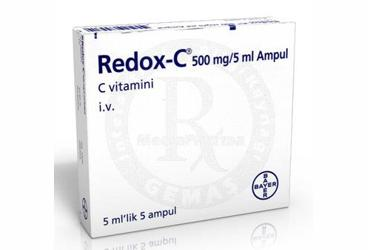 REDOX-C AMPUL 500 MG/5 ML