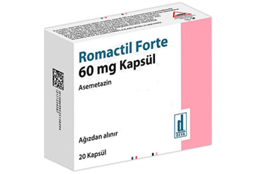 ROMACTIL FORTE 60 MG KAPSUL (20 ADET)