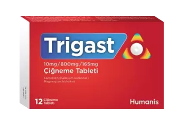TRIGAST 10 MG/800 MG/165 MG 12 CIGNEME TABLETI (12 TABLET)