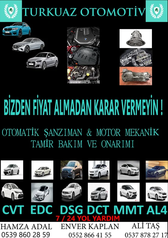 Turkuaz Otomativ Gebze